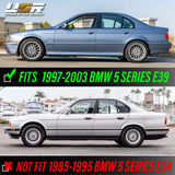 1997-2003 BMW E39 Smoke LED Amber Side Marker Lights