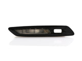 2011-2016 BMW F10/F11 Smoke Glossy Black Side Markers w/ Parking Assist
