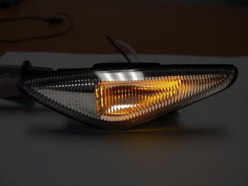 2007-2012 BMW X5 Smoke Amber LED Side Marker Lights