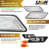 1996-2002 BMW Z3 Smoke Fender Side Marker Lights