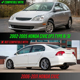2001-2005 Honda Civic ES Style Crystal JDM Amber Side Marker Lights