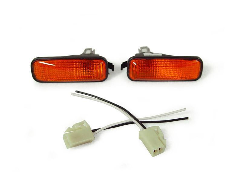 1996-2000 Honda Civic EK JDM Crystal Clear Side Marker Lights