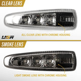 2008-2016 Mitsubishi Lancer Smoke Amber LED Side Marker Lights