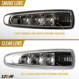 2008-2016 Mitsubishi Lancer Smoke Amber LED Side Marker Lights