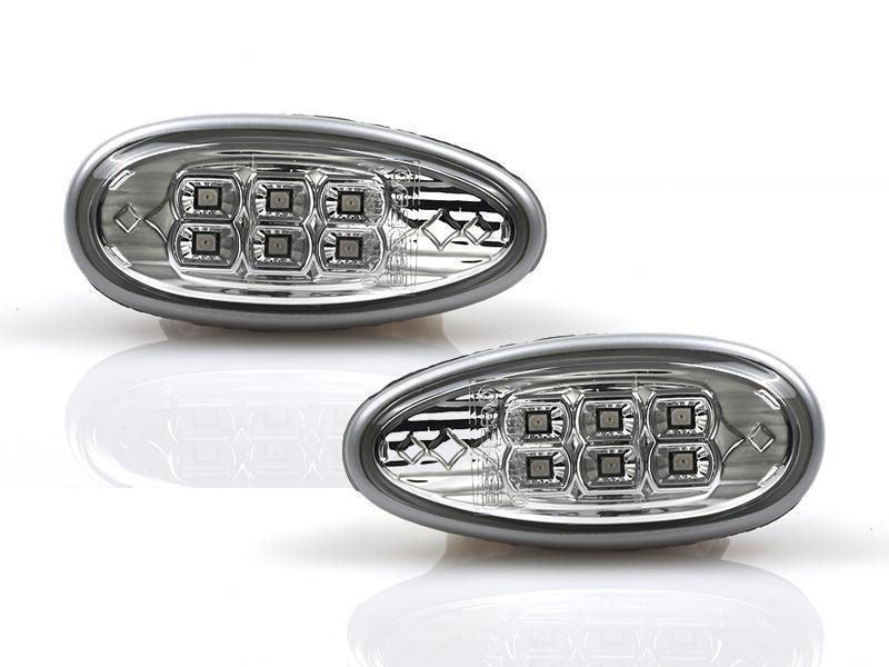 2003-2006 Mitsubishi Lancer Evo / 02-03 Lancer Clear Amber Led Side Marker Lights