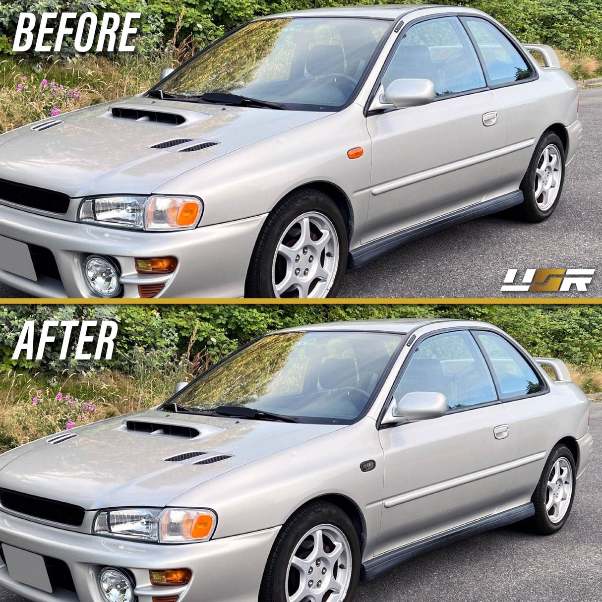 1995-2001 Subaru Impreza Crystal Black Side Marker Lights