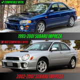 1995-2001 Subaru Impreza Crystal Black Side Marker Lights