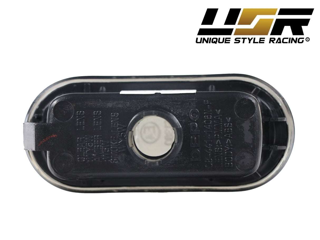 VW Golf GTI Jetta Passat Black Fender Side Marker Lights