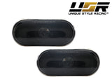 VW Golf GTI Jetta Passat Black Fender Side Marker Lights