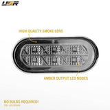 Volkswagen Golf GTI Jetta Passat Smoke Amber LED Side Marker Lights
