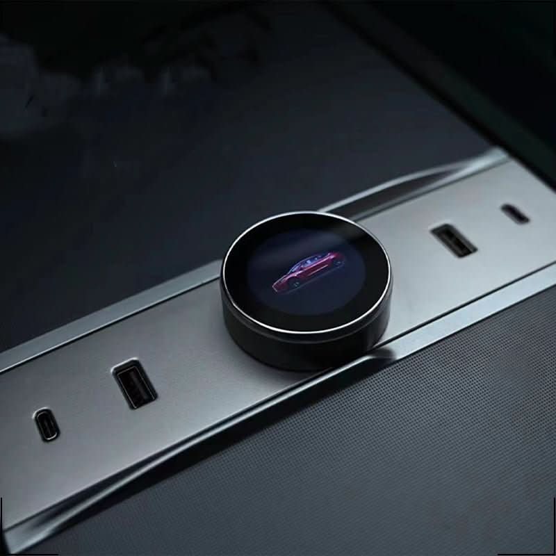 Rotating Gear Shift Knob Dock for Model 3 Highland/Model Y Juniper | Ergonomic Design
