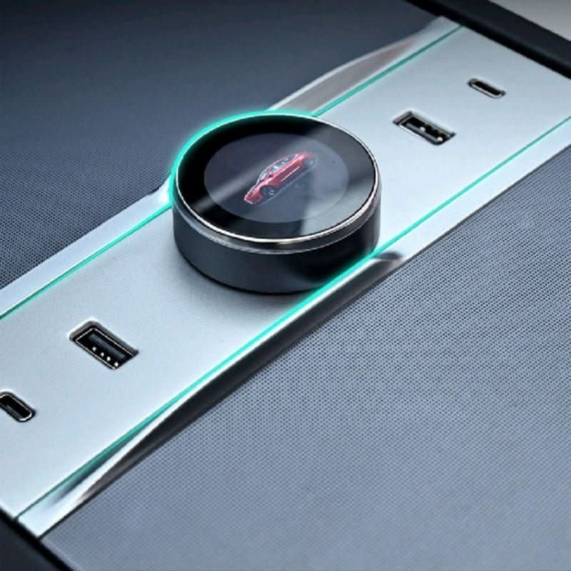 Rotating Gear Shift Knob Dock for Model 3 Highland/Model Y Juniper | Ergonomic Design