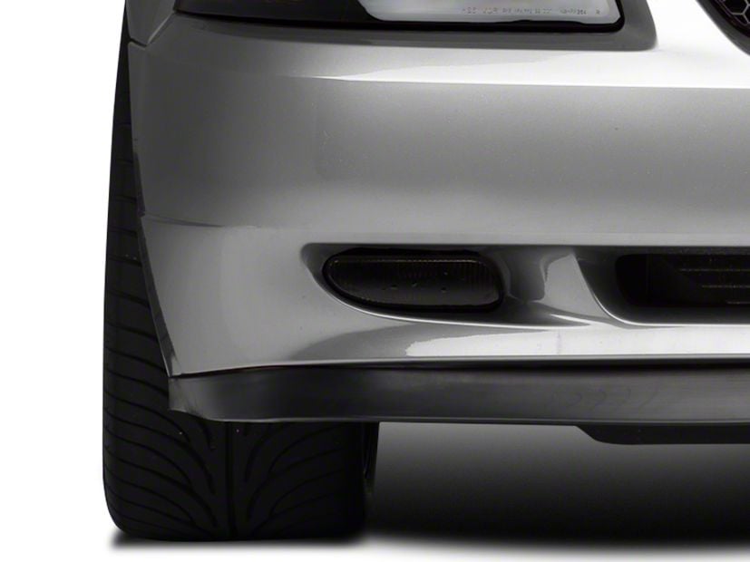 Raxiom Axial Series Projector Headlights; Black Housing; Smoked Lens (99-04 Mustang)
