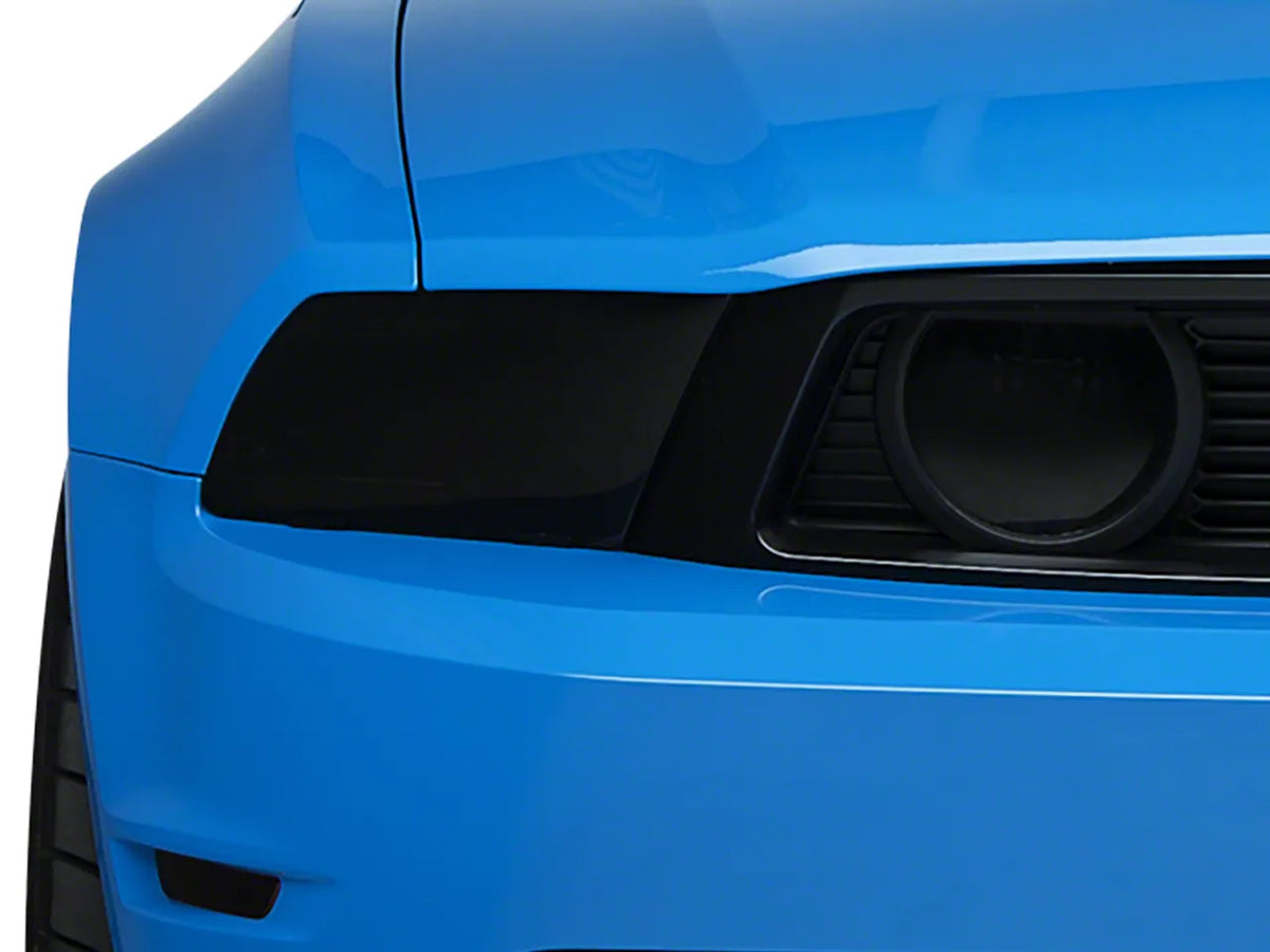 SpeedForm Fog Light Covers; Smoked (10-12 Mustang GT)
