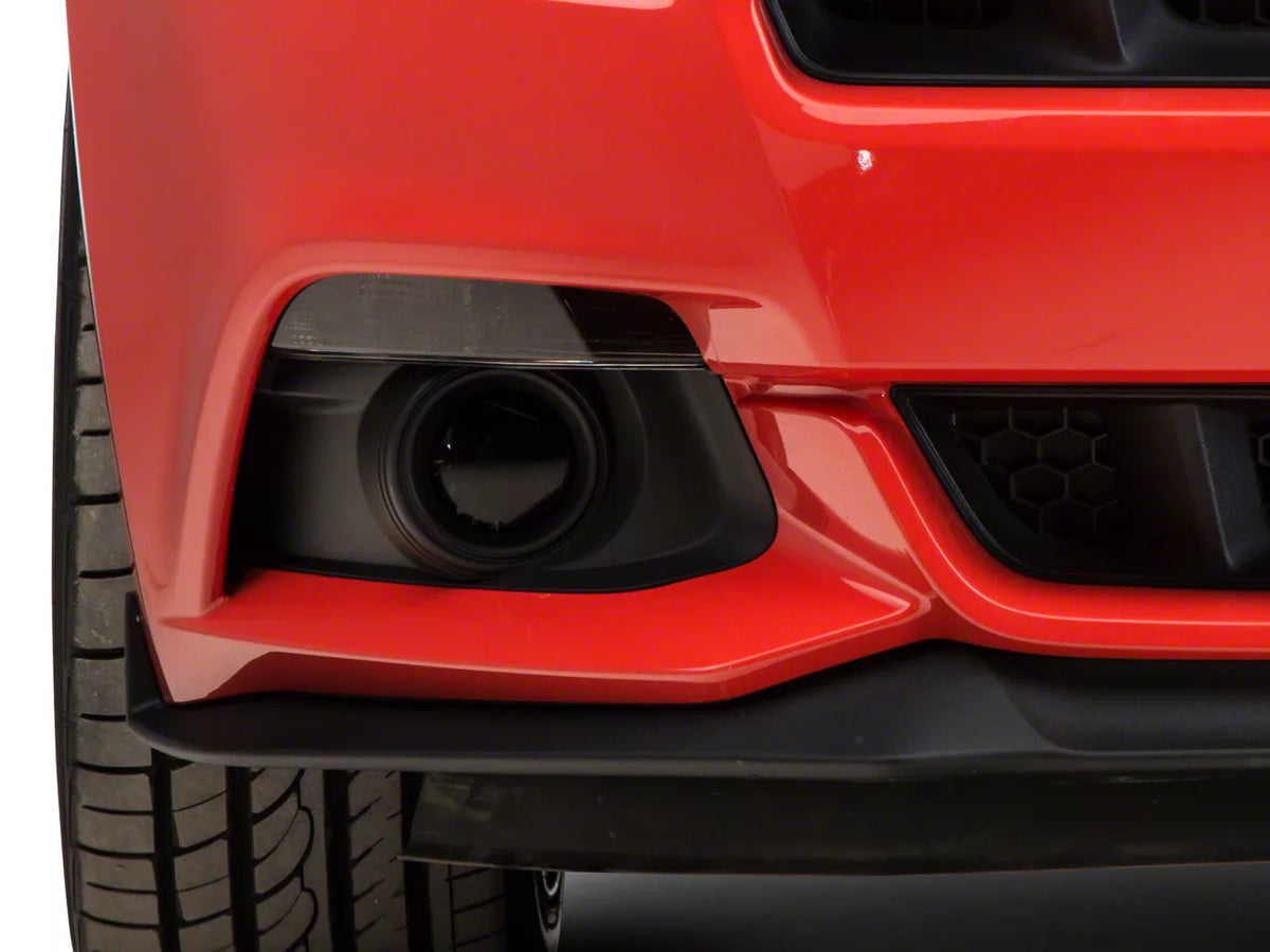 SEC10 Fog Light Tint; Smoked (15-17 Mustang GT, EcoBoost)
