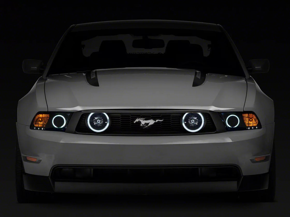 Raxiom Led Halo Fog Lights; Smoked (05-12 Mustang Gt)