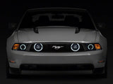 Raxiom Led Halo Fog Lights; Smoked (05-12 Mustang Gt)