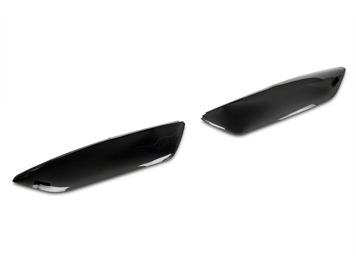 SpeedForm Headlight Covers; Smoked (15-17 Mustang; 18-22 Mustang GT350, GT500)