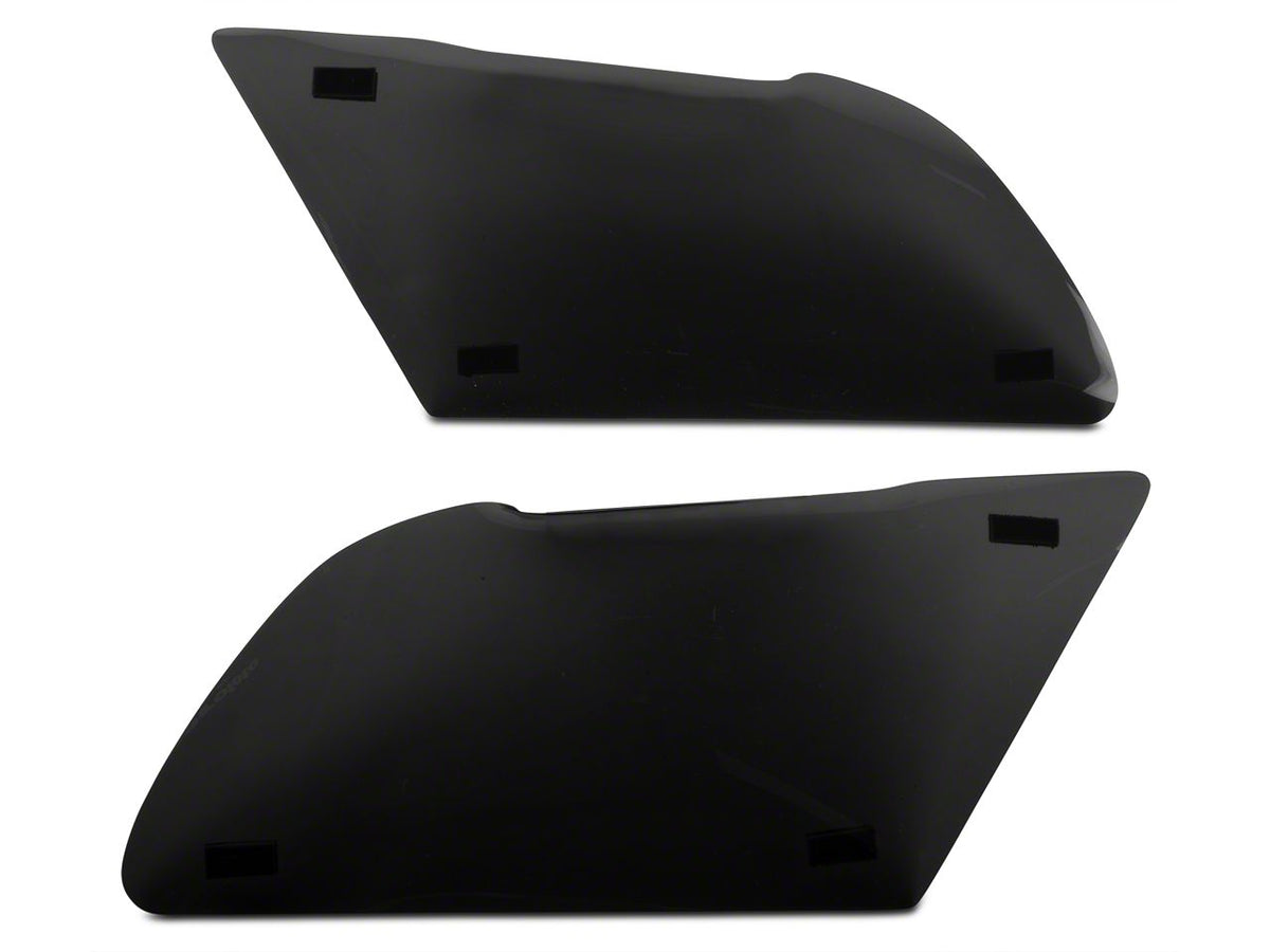 SpeedForm Headlight Covers; Smoked (10-14 Mustang GT, V6)
