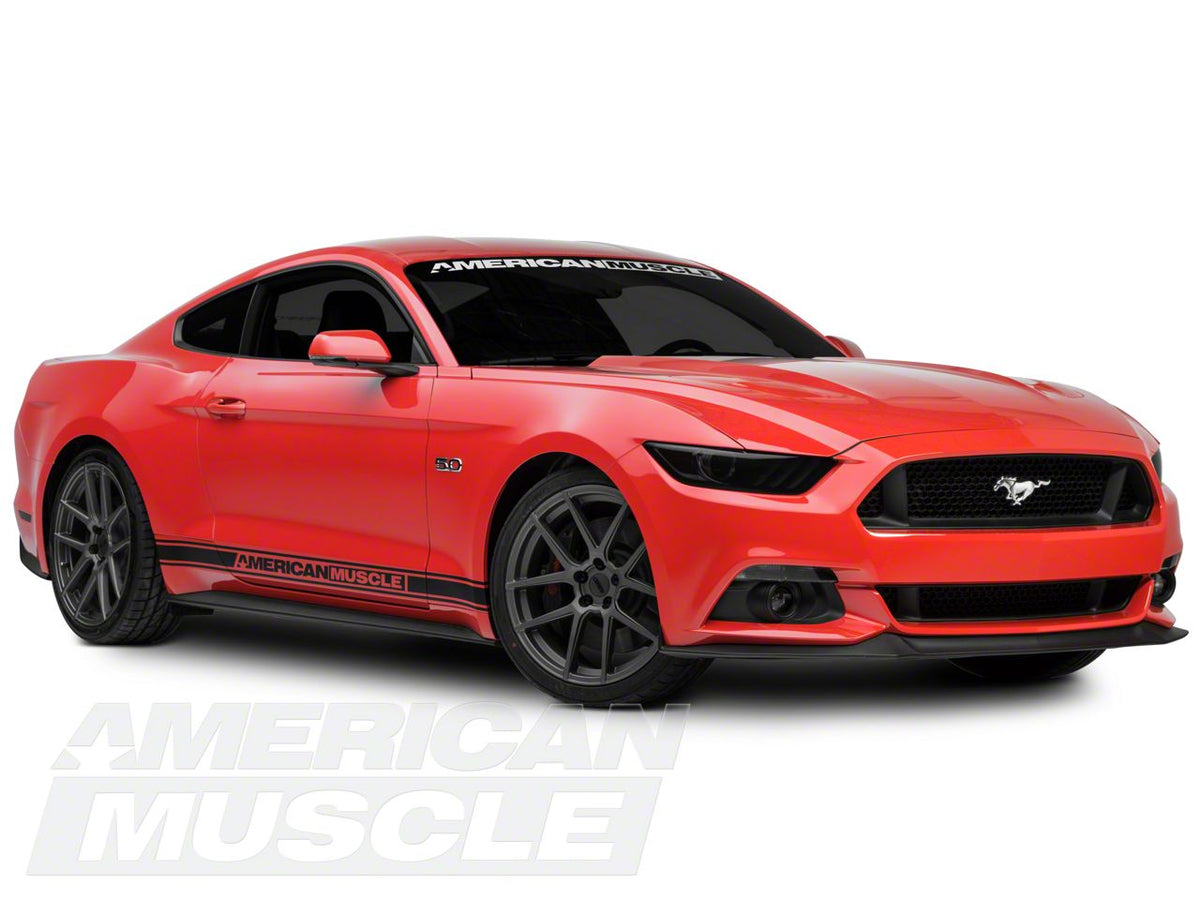 SEC10 Headlight Tint; Smoked (15-17 Mustang; 18-22 Mustang GT350, GT500)