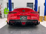 Smoked or Red Aftermarket F1 Overlay - 2020+ Supra