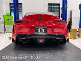 Smoked or Red Aftermarket F1 Overlay - 2020+ Supra