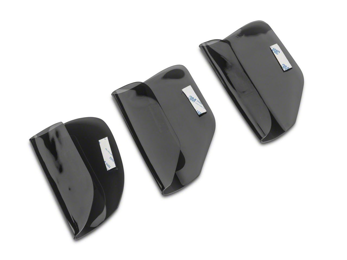 Speedform Tail Light Covers; Smoked (15-17 Mustang; 18-20 Mustang Gt350)