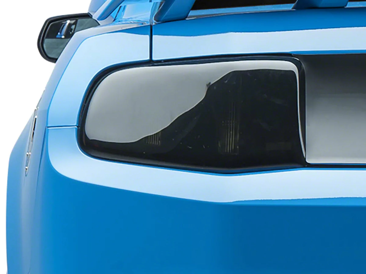 Speedform Tail Light Covers; Smoked (10-12 Mustang)