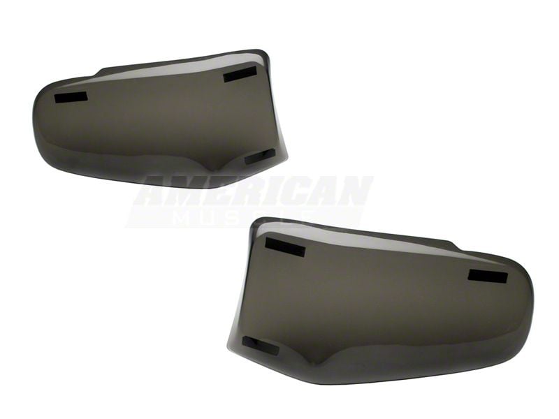 Speedform Tail Light Covers; Smoked (10-12 Mustang)