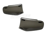 Speedform Tail Light Covers; Smoked (10-12 Mustang)