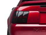 Speedform Headlight Covers; Smoked (99-04 Mustang)