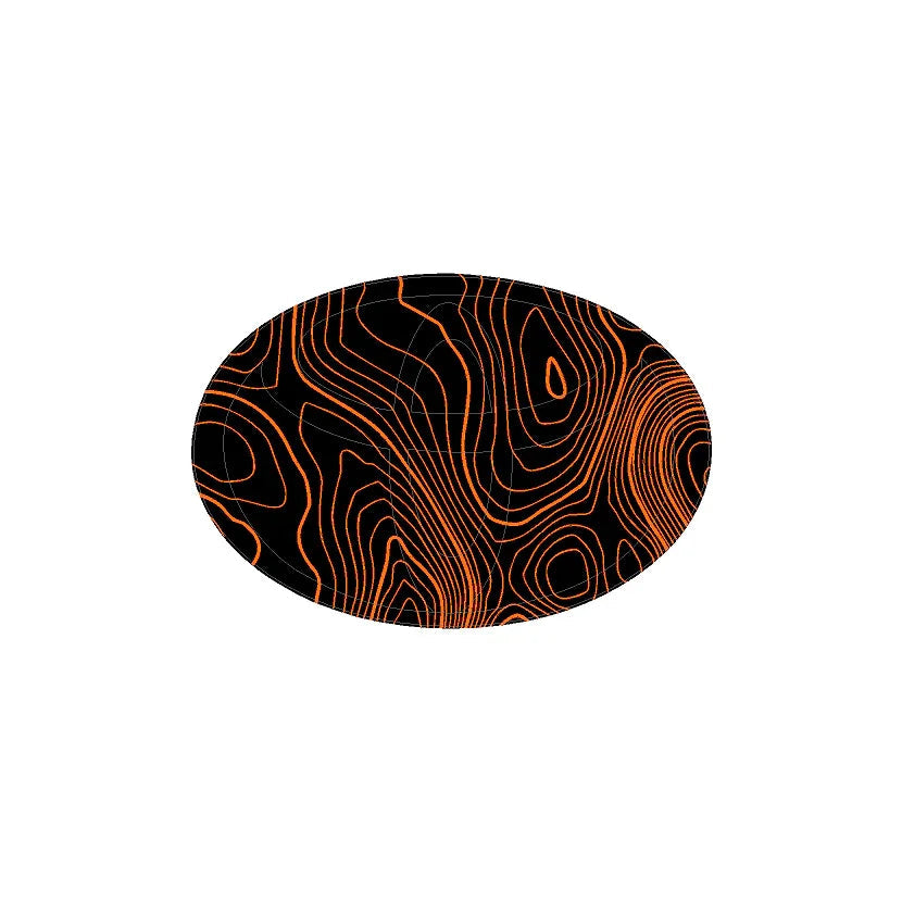 Front OEM Cover Topographic Overlays - *2024+ Tacoma / *2025+ 4Runner