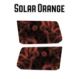 Topographic Rear Window Map Overlays V3 (Perforated) - 2025+ 4Runner