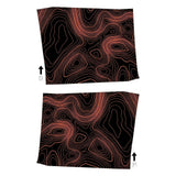 Topographic Interior Door Handle Overlays - 2024+ Land Cruiser