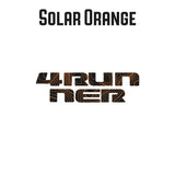 4RUNNER Topographic Rear Liftgate Emblem Overlays - 2025+ 4Runner