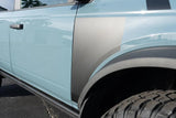 Solid Fender Overlays - 2021+ Bronco