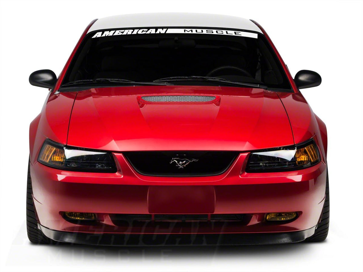 SEC10 Solid Roof Decal; White (94-04 Mustang)