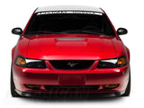 SEC10 Solid Roof Decal; White (94-04 Mustang)