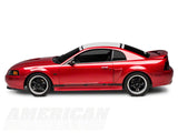 SEC10 Solid Roof Decal; White (94-04 Mustang)