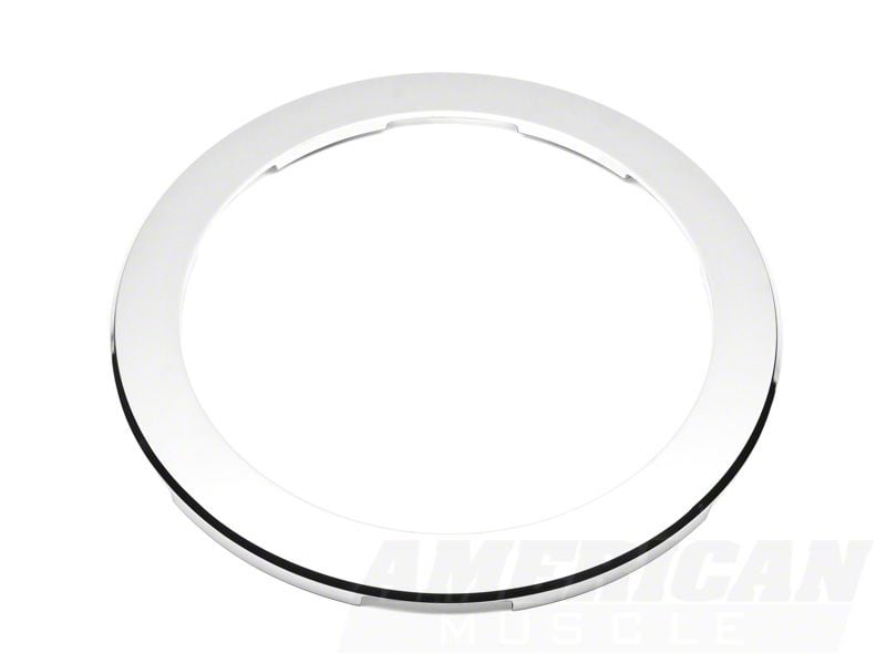 SpeedForm Modern Billet Speaker Trim Rings; Chrome (05-09 Mustang)