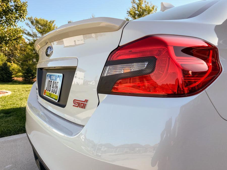 Special Edition C-Cut Tail Light Overlays - 2015-2021 Subaru WRX / STI