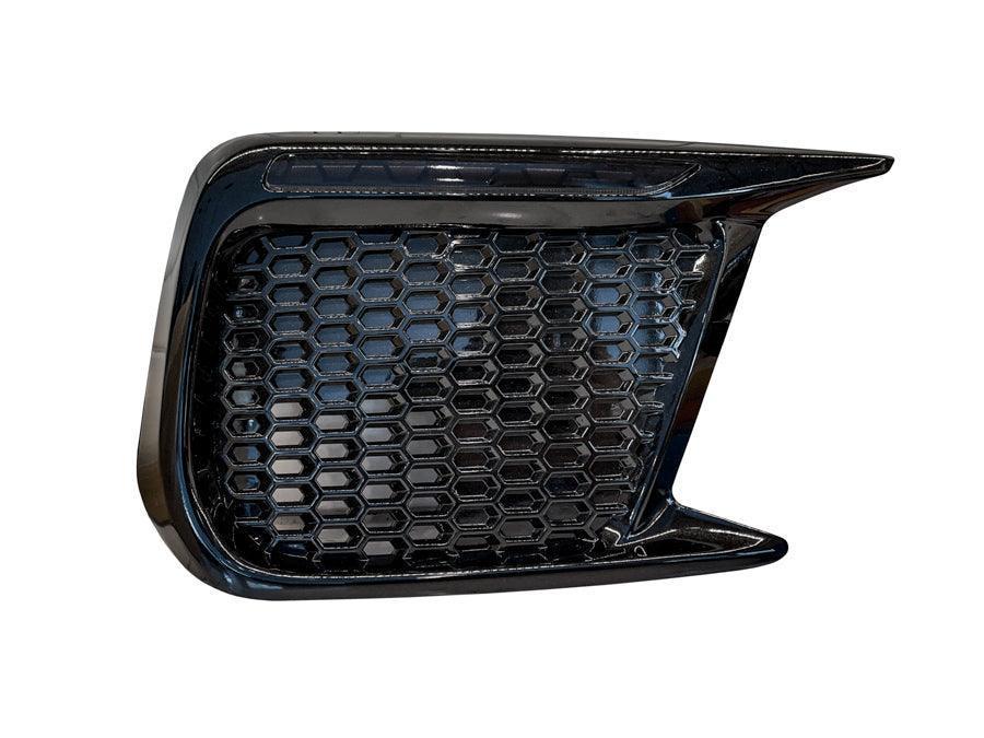 Special Edition Dark Smoke Honeycomb (Hex) JDM DRL Bezel Overlays - 2018-2021 WRX / STI