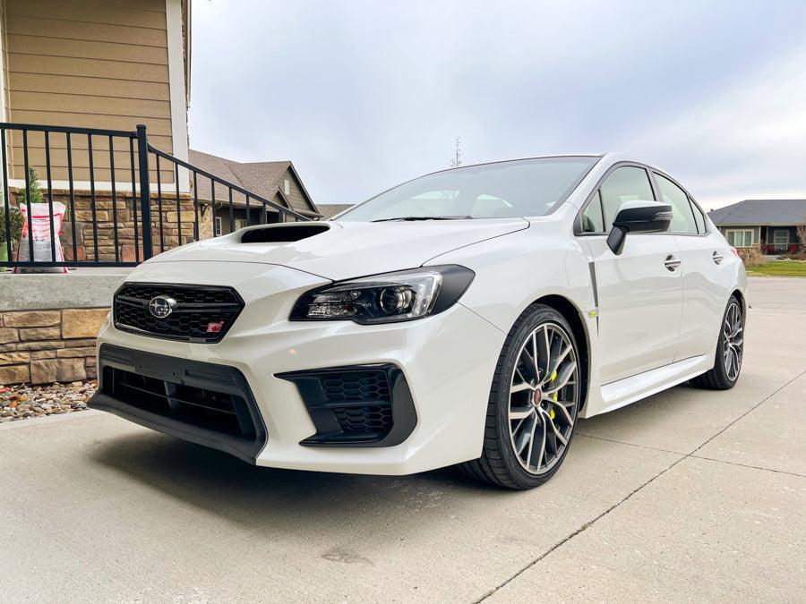 Special Edition Dark Smoke Stealth Headlight Overlays - 2015-2020 WRX / STI