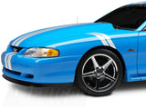 SpeedForm Hash Marks; White; Left Side (94-98 Mustang)