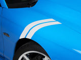 SpeedForm Hash Marks; White; Right Side (94-98 Mustang)