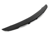 SpeedForm 4-Post Rear Spoiler; Matte Black (10-13 Camaro)
