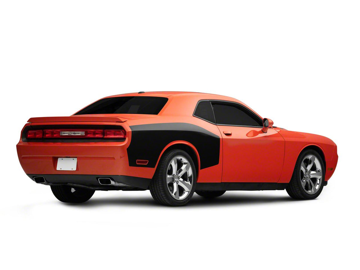 SEC10 Billboard Graphics; Matte Black (08-23 Challenger)