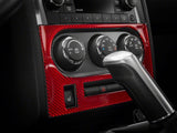 SpeedForm Control Panel Trim; Red Carbon (08-14 Challenger)