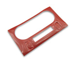 SpeedForm Control Panel Trim; Red Carbon (08-14 Challenger)