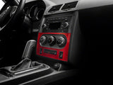 SpeedForm Control Panel Trim; Red Carbon (08-14 Challenger)